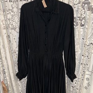 Vintage 60’s black mourning dress